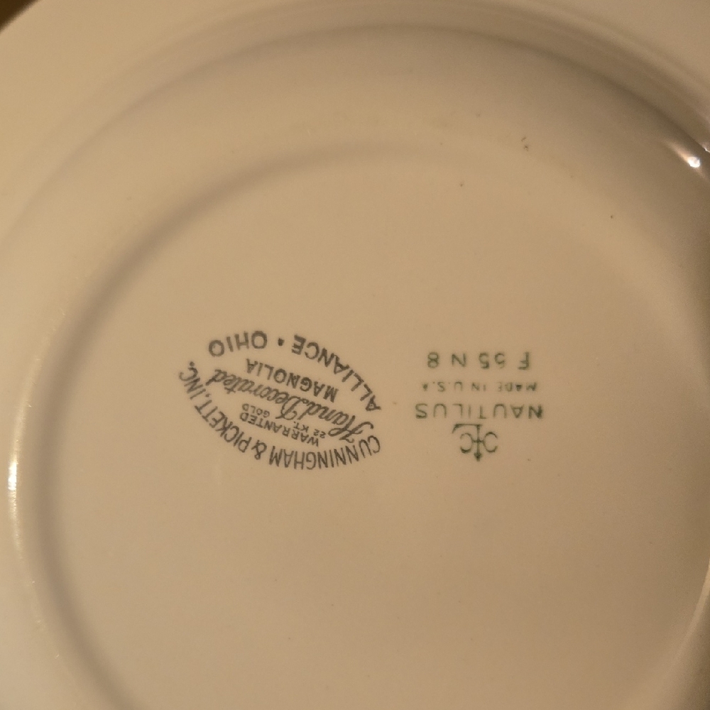 Vintage Cunningham & Pickett Magnolia